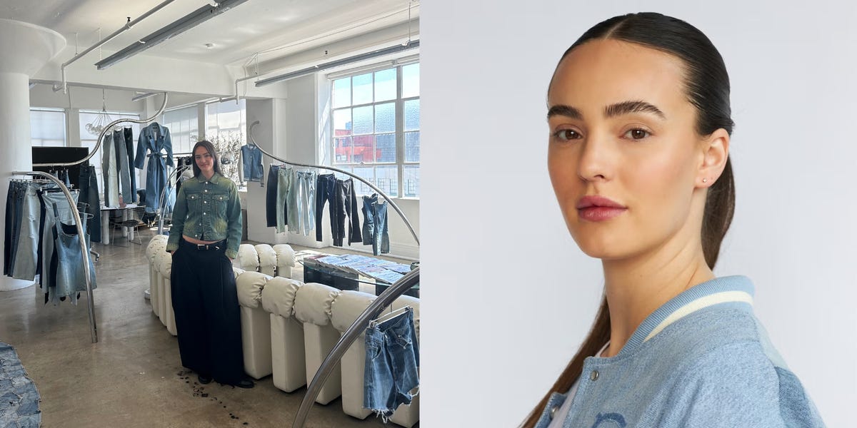 How this Gen Z founder got the coolest girls in the world to wear her jeans, from Taylor Swift to Hailey Bieber — and built a multi-million dollar denim brand