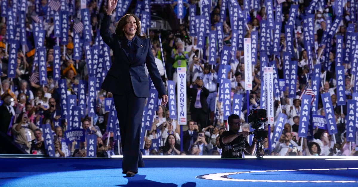 Harris Campaign Says It’s Raised $540 Million and Saw a Surge of Donations During the DNC