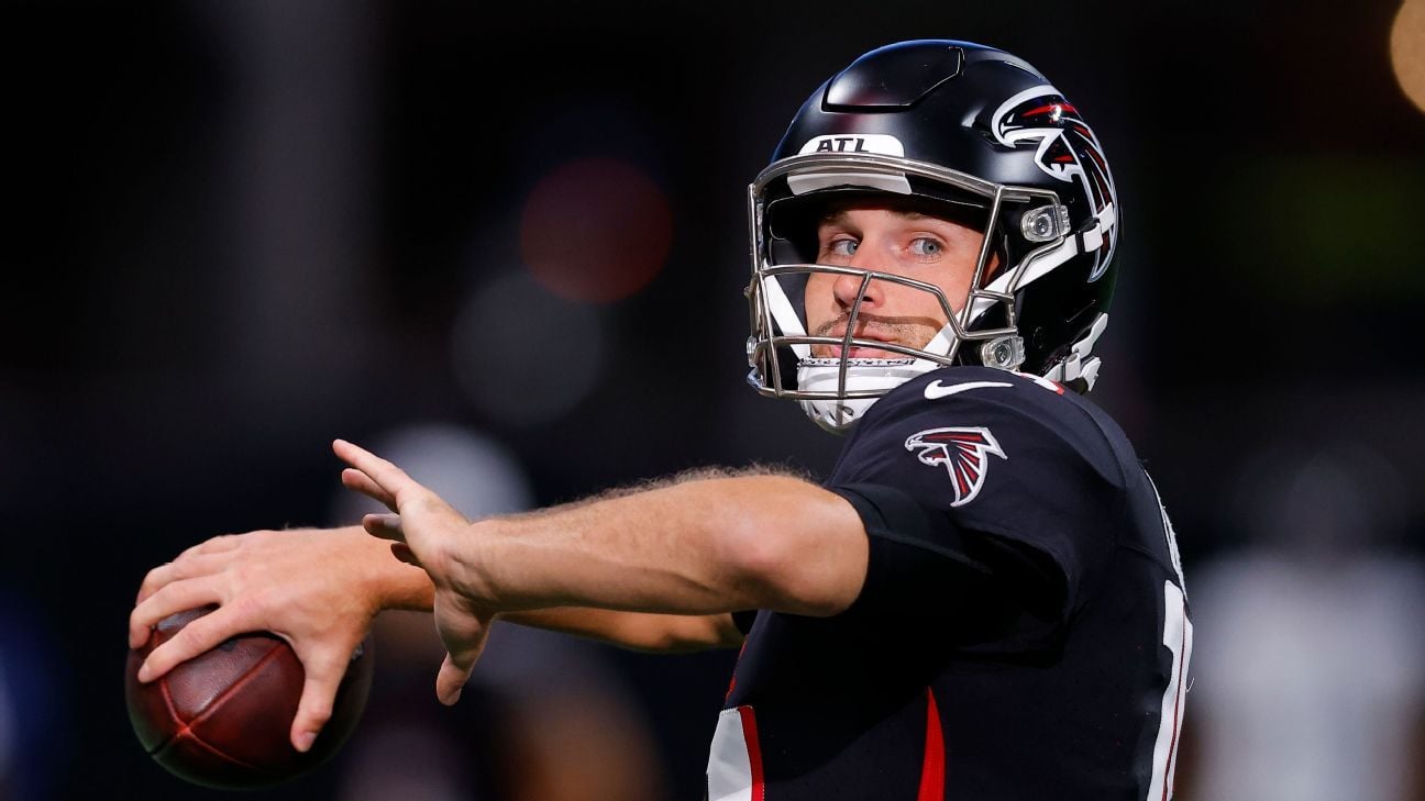 Kirk Cousins' first TD pass with Falcons is a 12-yarder to Kyle Pitts vs. Steelers