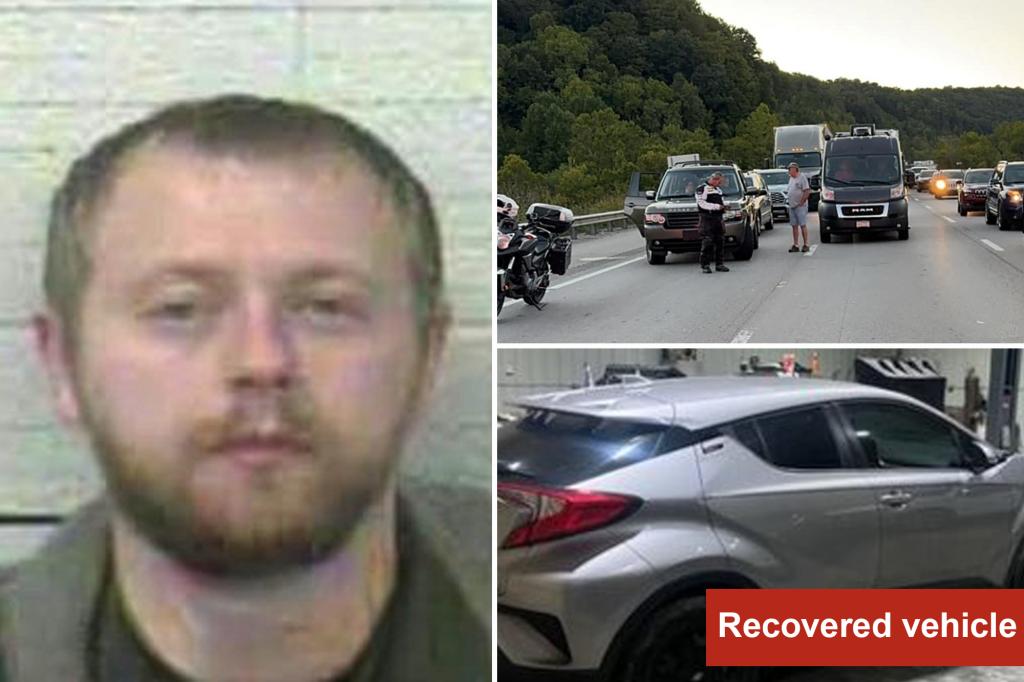 Fugitive in Kentucky highway shooting sent text saying 'I'm going to kill a lot of people':