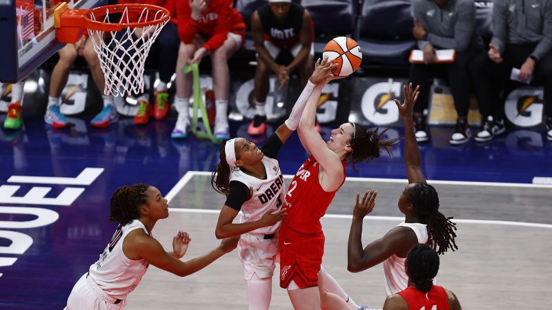 Caitlin Clark becomes fastest WNBA player to reach 300 assists with a double-double in Indiana Fever comeback victory