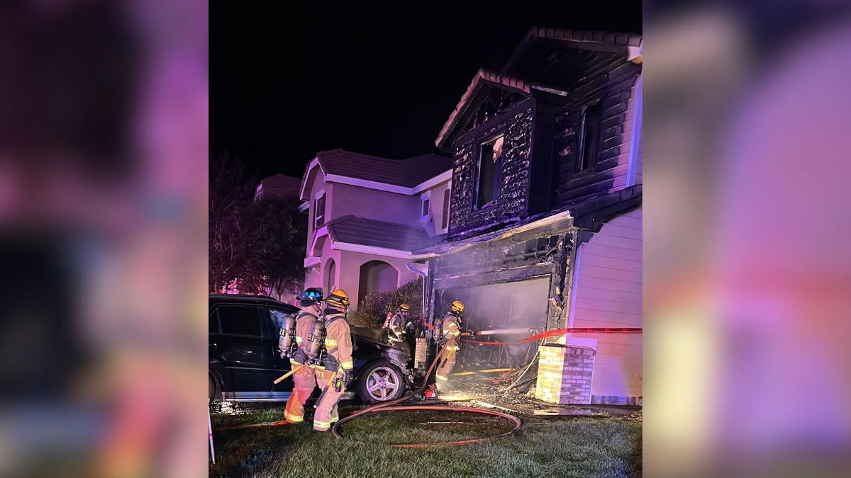 CSFD extinguishes house fire in northeast Colorado Springs