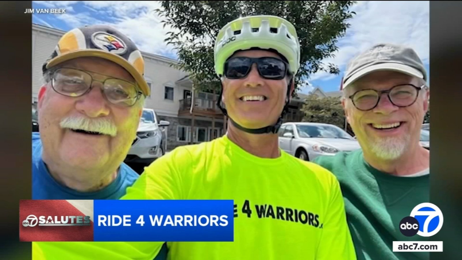 Laguna Niguel man bikes from Seattle to New York to raise money for U.S. military members