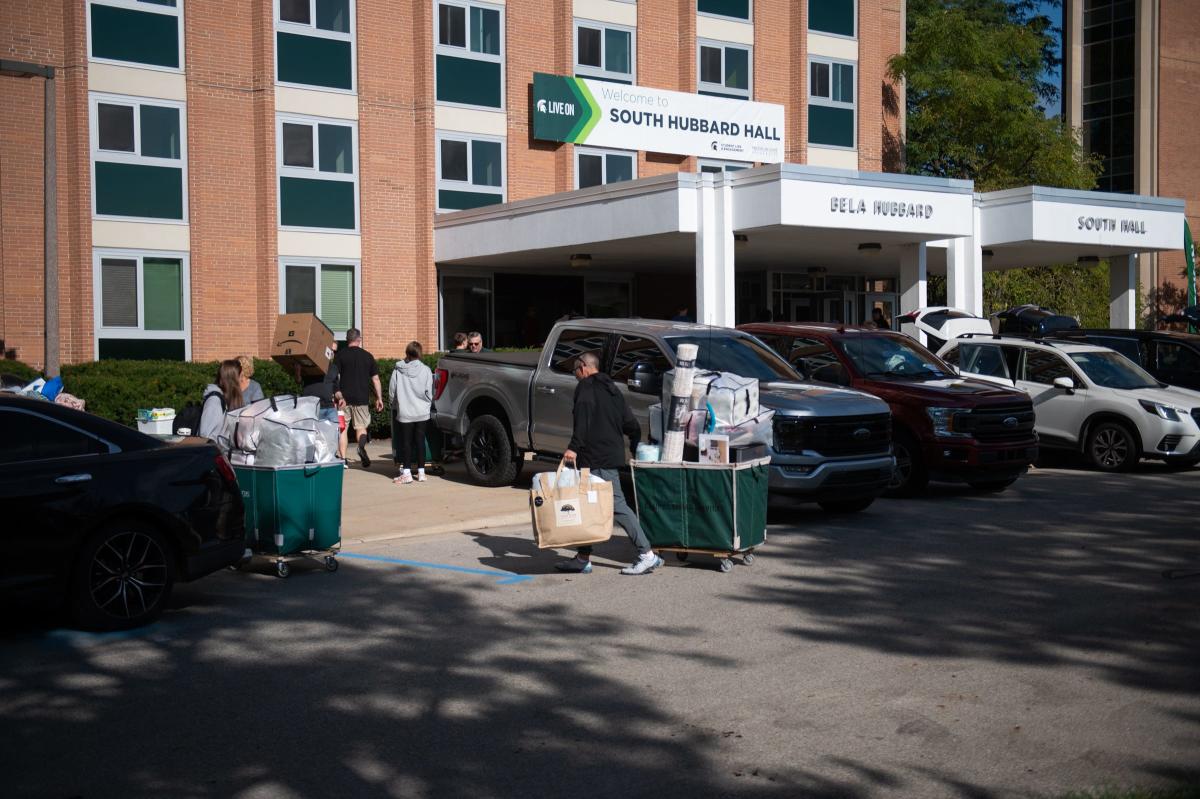 Michigan State has nearly 500 more students in dorms than it has capacity