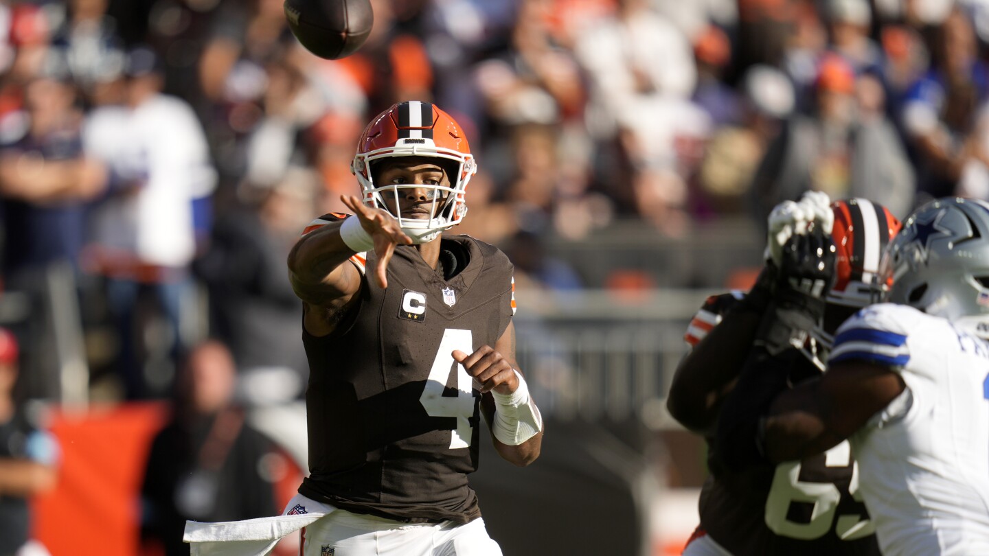 Browns QB Deshaun Watson accused of sexual assault by Texas woman in 2020 incident