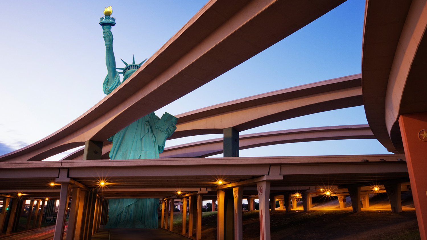 Why Are Texas Interchanges So Tall?