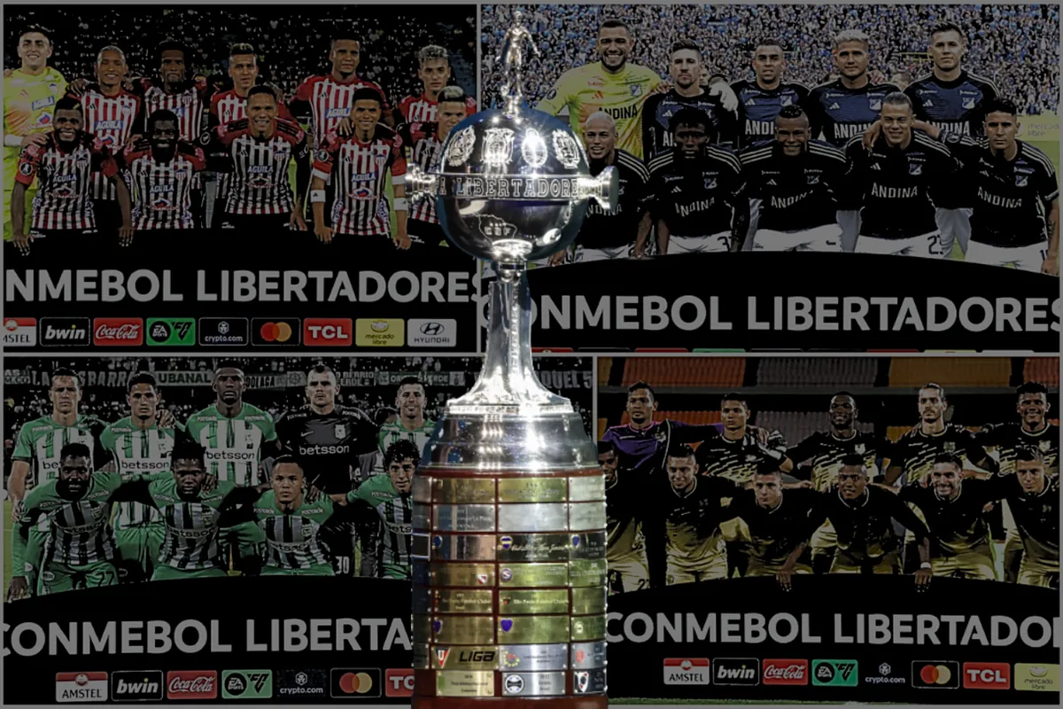 Penoso dato histórico de clubes de Colombia en la Copa Libertadores 2024