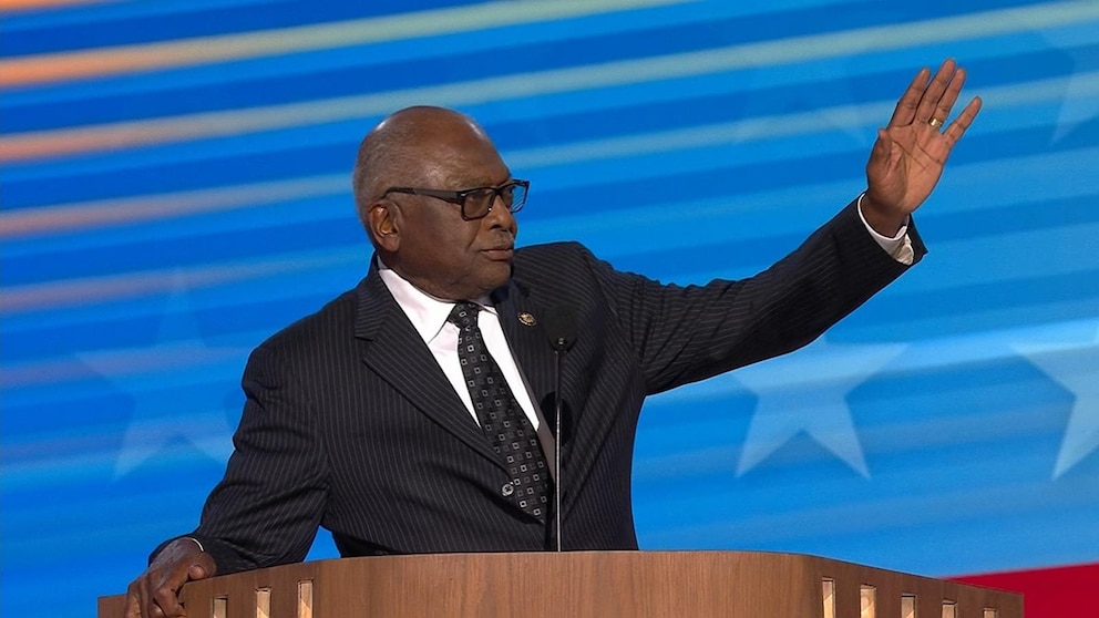 WATCH: Clyburn calls Project 2025 'Jim Crow 2.0' in DNC Speech