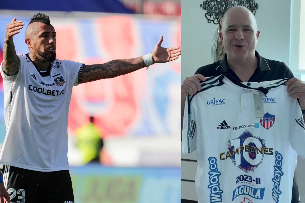 "Tonto, prepotente": patrocinador del Junior ataca a Arturo Vidal antes de la vuelta con Colo Colo