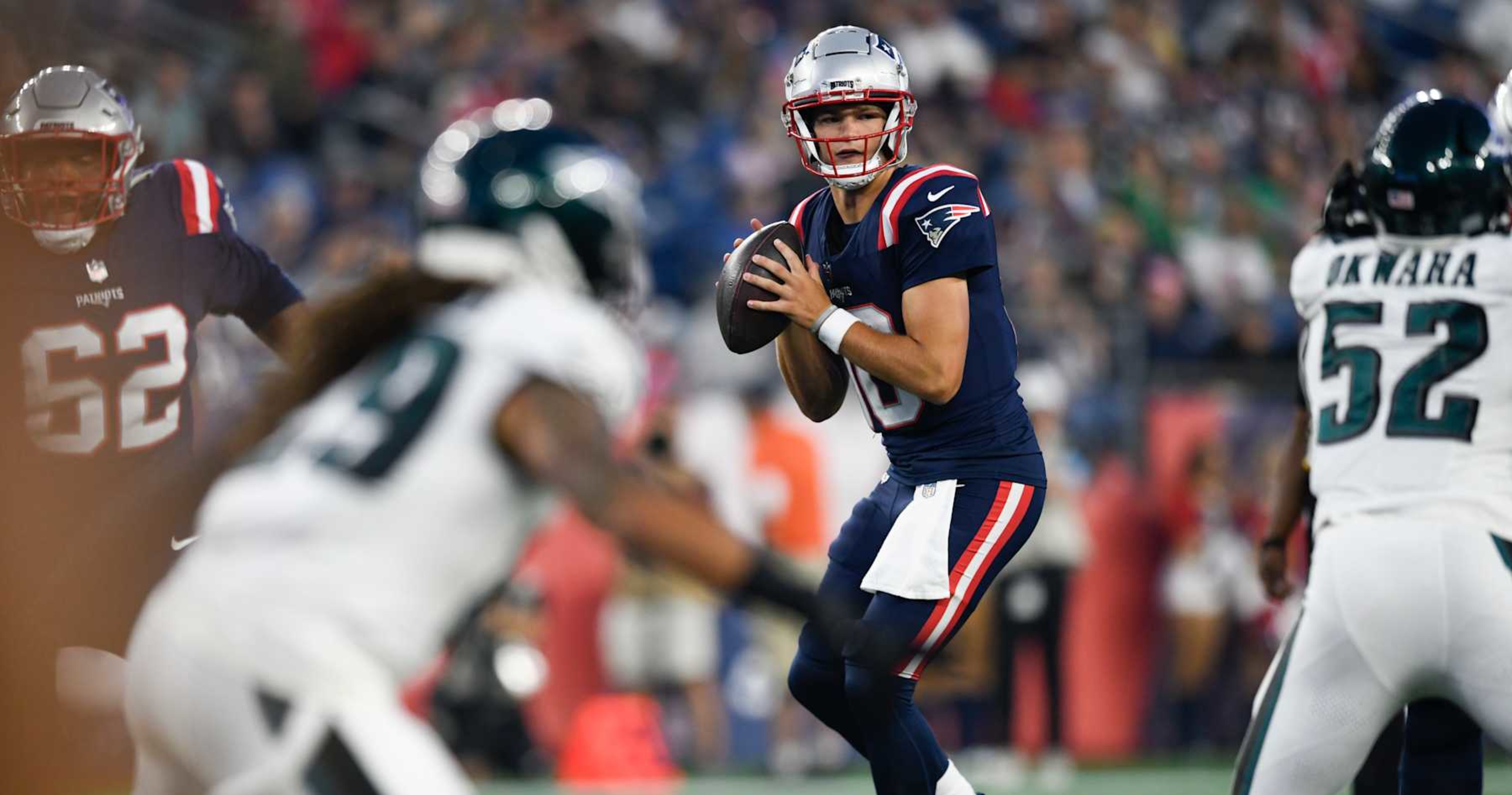 Drake Maye Impresses NFL Fans with Athleticism in Patriots' Preseason Game vs. Eagles