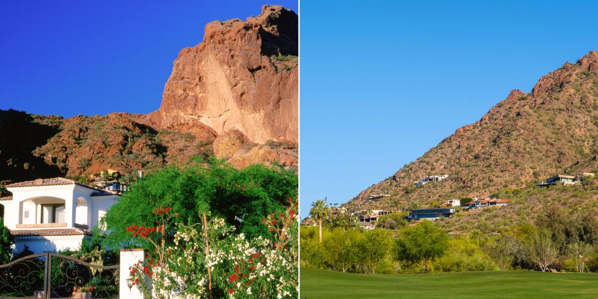 Step inside the richest city in Arizona, where wealthy Californians are flocking for private mountainside estates