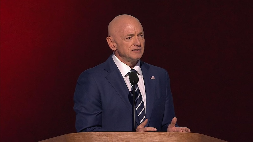 WATCH: Mark Kelly’s full speech at the DNC: ‘The world laughs at Trump’