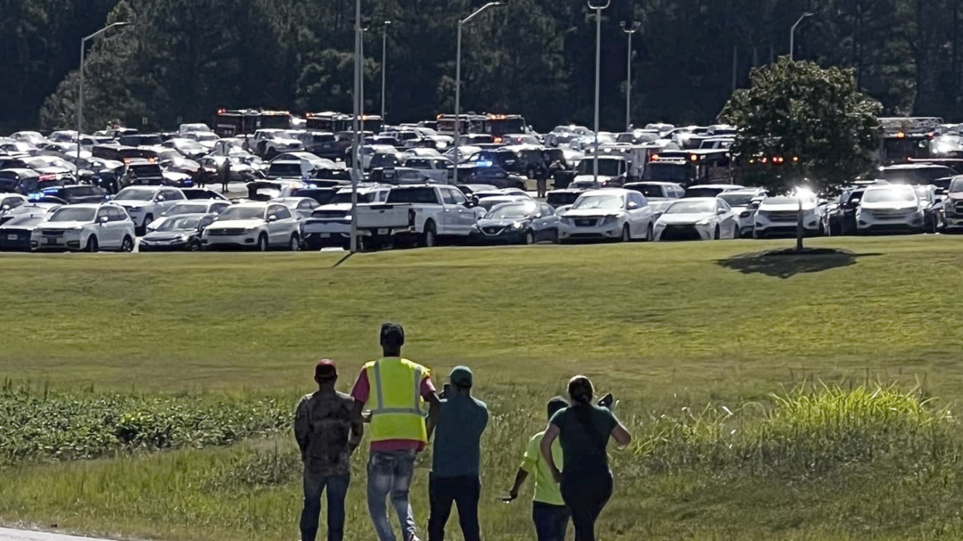 Injuries are reported in a shooting at a Georgia high school