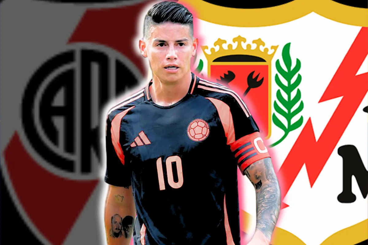 River Plate deja a James Rodríguez servido para el Rayo Vallecano