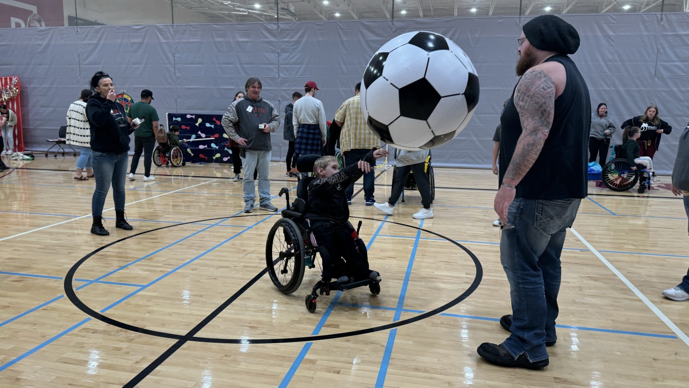 Wheelies look fun, but they're a serious skill for kids in wheelchairs