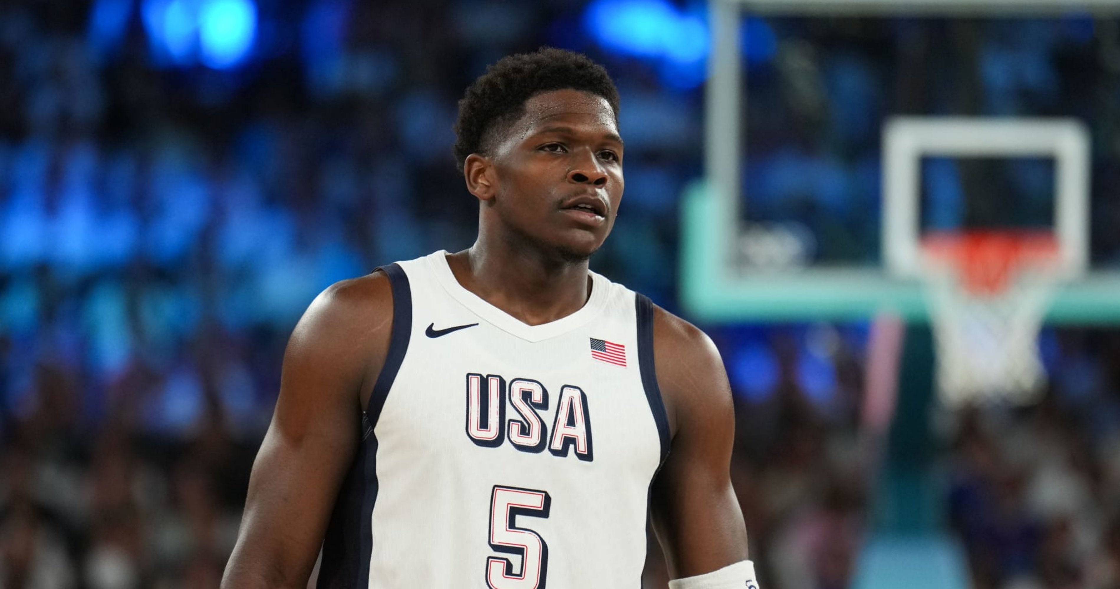 Anthony Edwards Says 'Hell Nah' to Playing in FIBA World Cup After Olympic Gold Medal