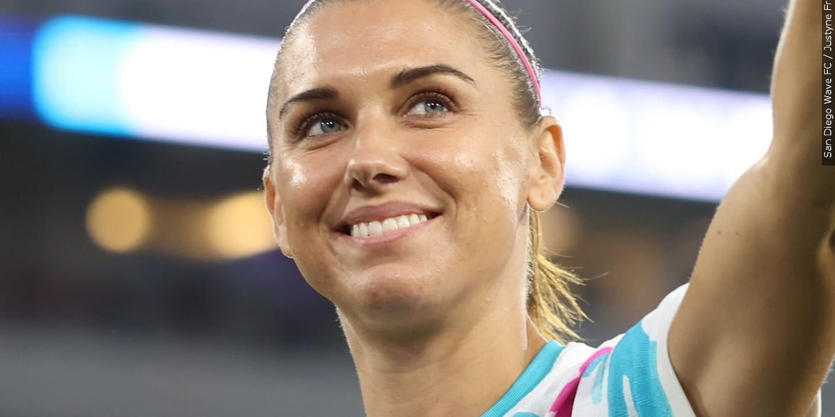 Alex Morgan says goodbye with final soccer match after an illustrious 15-year career