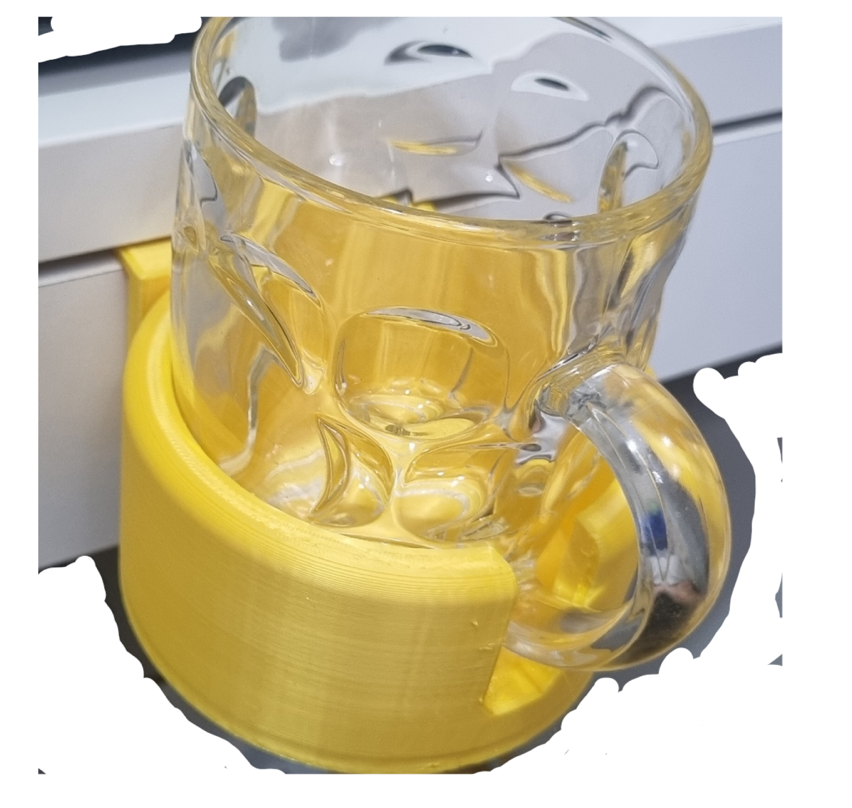 ikea desk cup holder #3DThursday #3DPrinting