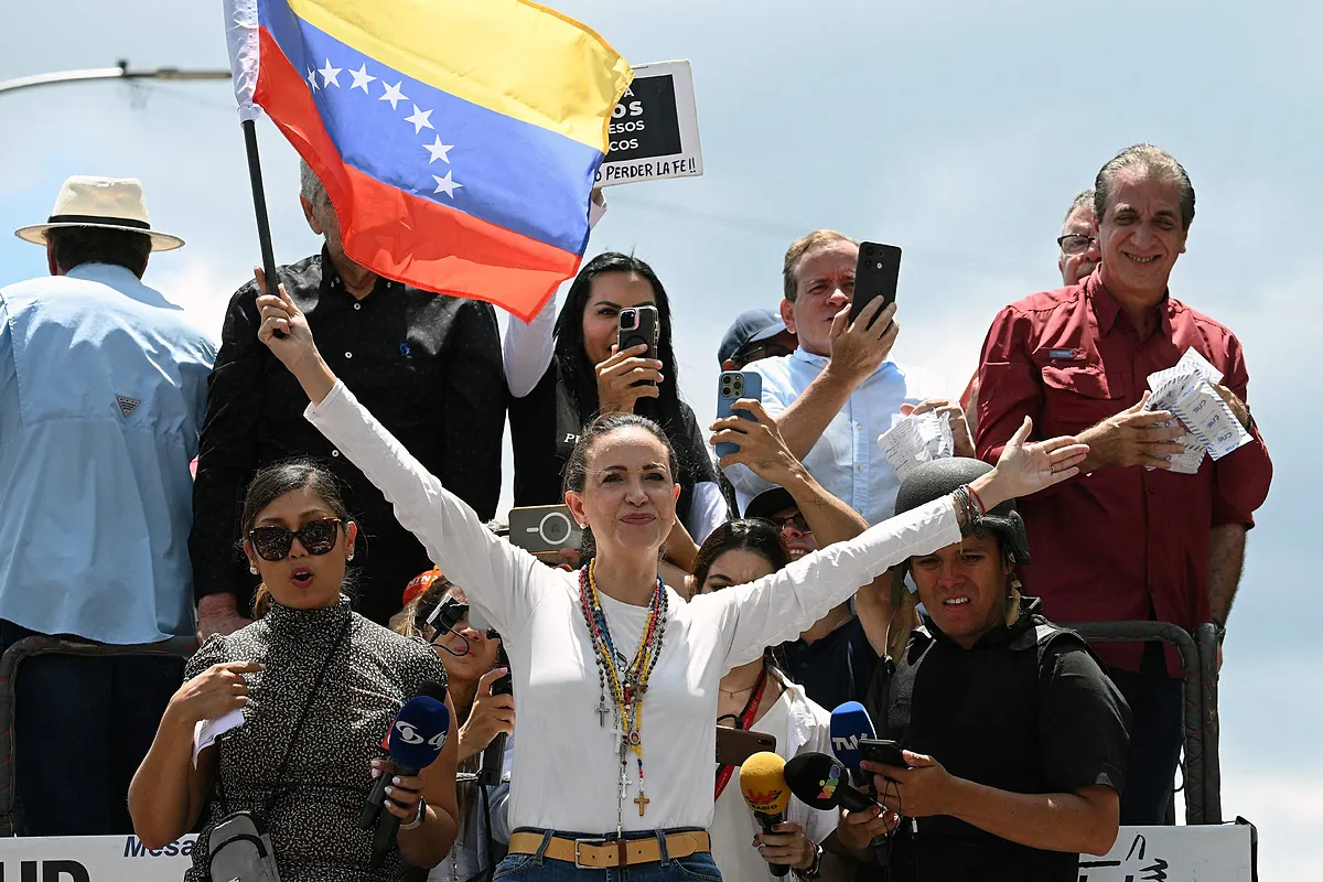 María Corina Machado, tras la gigantesca protesta mundial: "Vienen nuevos pasos y nuevas victorias"