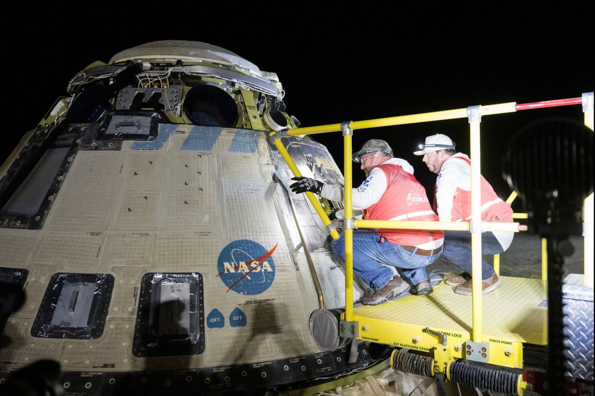 Uncrewed Boeing Starliner lands safely in New Mexico