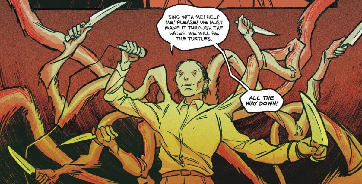 Read an exclusive excerpt from a teen horror comic inspired by real small town cults