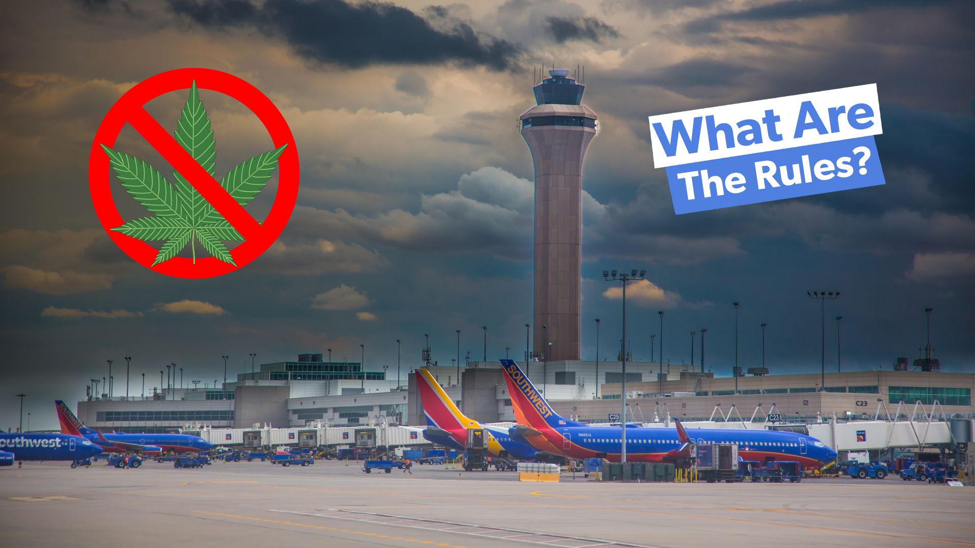 Does Denver International Airport Allow People To Travel With Marijuana?