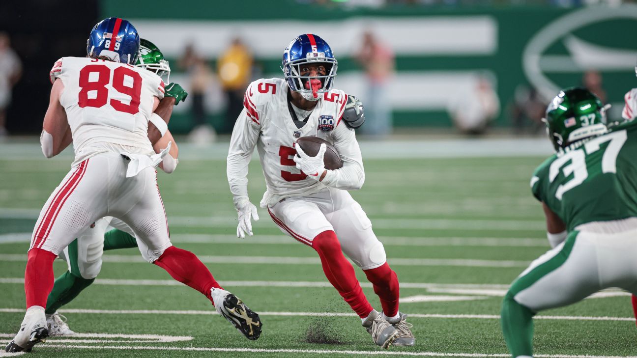 Sources: WR Robinson among Giants' roster cuts