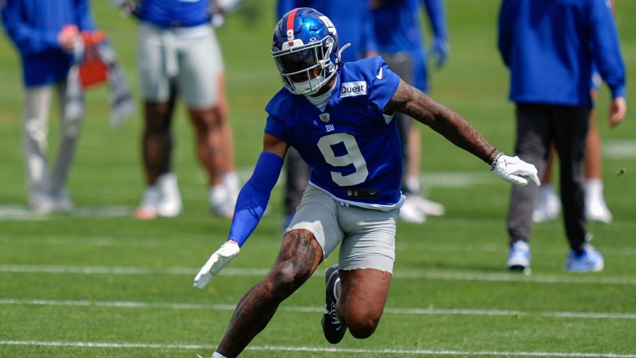 Giants WR Nabers day-to-day with ankle injury