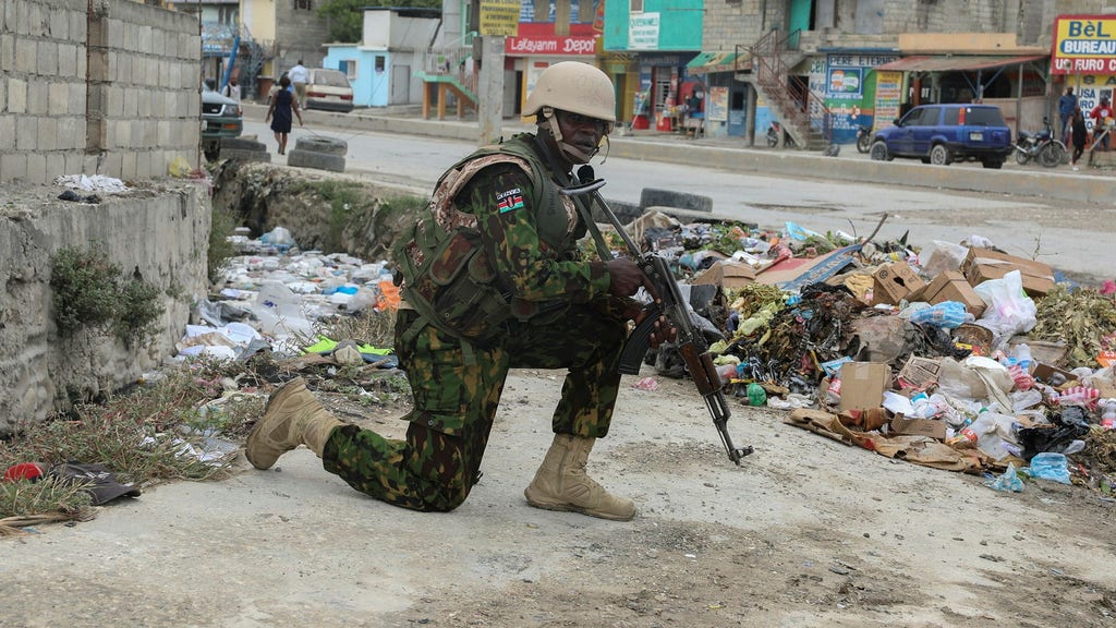 Växande missnöje med kenyanska poliser i Haiti