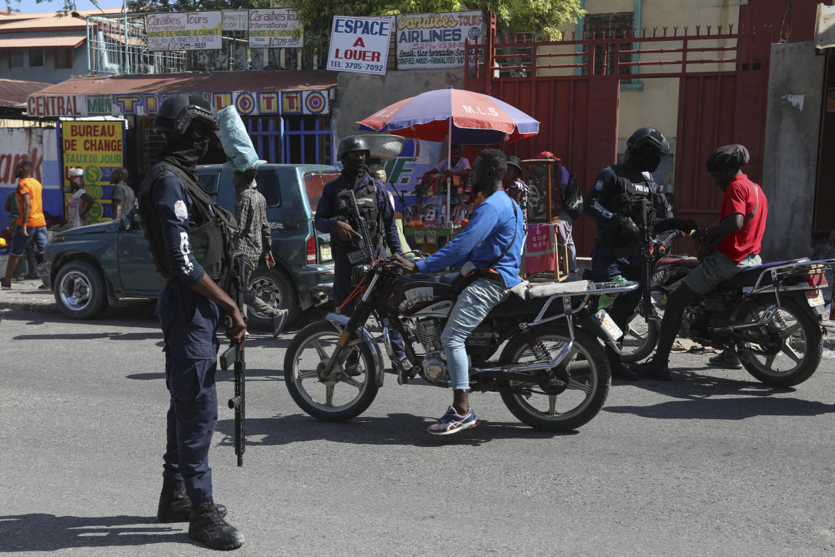 Haitian and Kenyan police try to oust gangs from a rough part of Haiti's capital