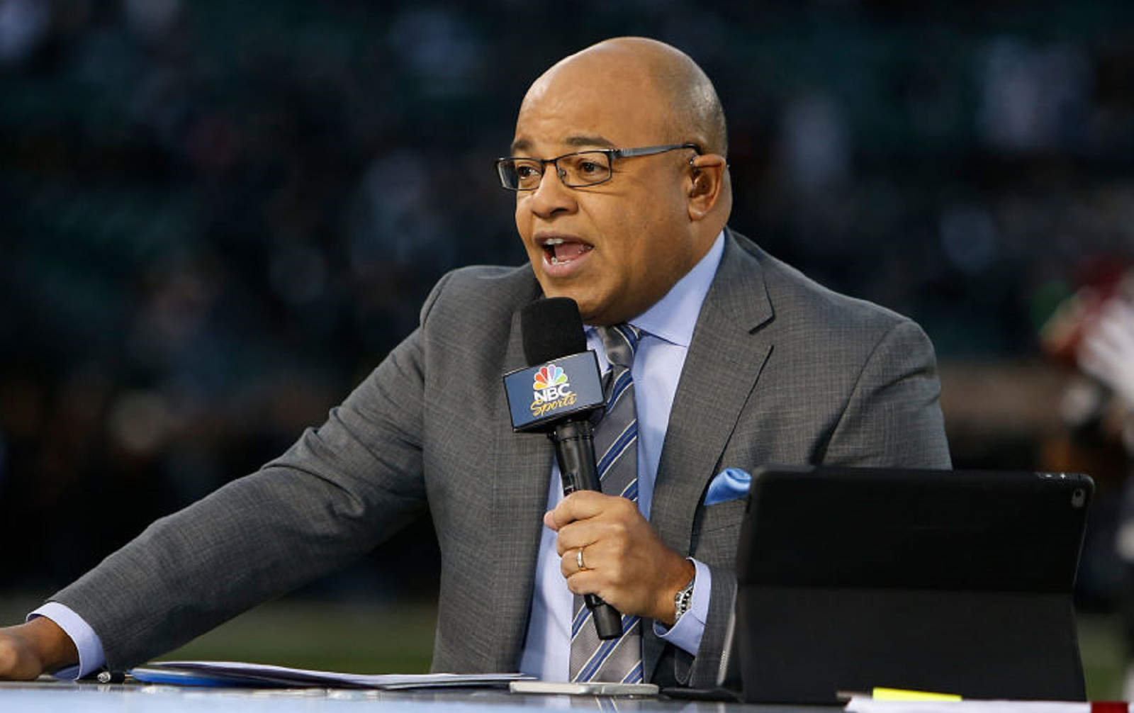 NBC’s Mike Tirico Makes Embarrassing Mistake During Team USA-France Broadcast, Forced To Apologize