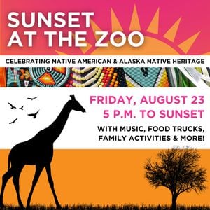 Sunset at the Zoo celebrates Native American and Alaska Native culture