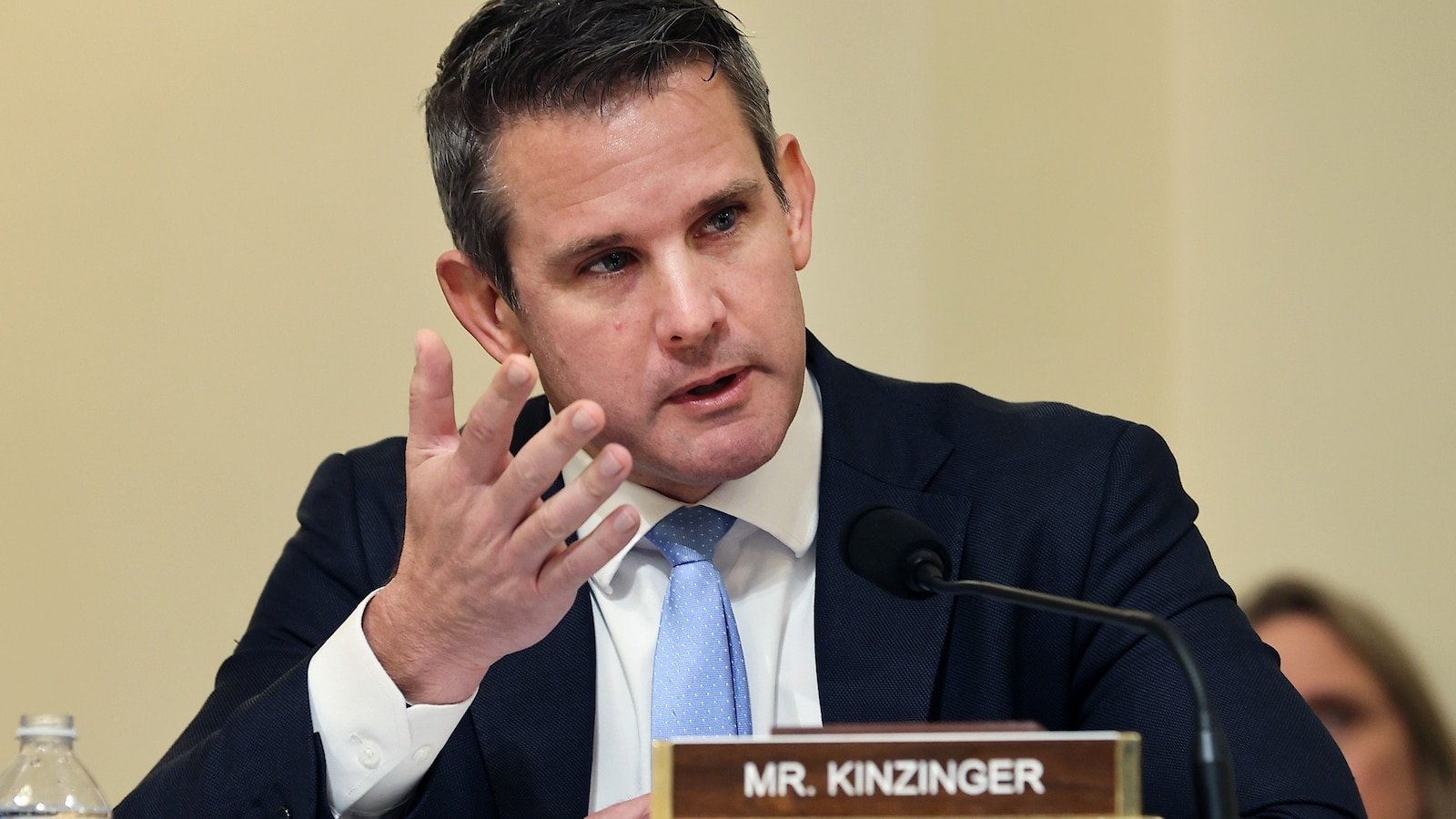 Adam Kinzinger, a Republican, is set to round out slate of GOP speakers at DNC