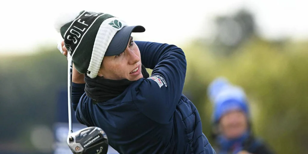 Carlota Ciganda se la juega ante Nelly Korda en el Solheim Cup