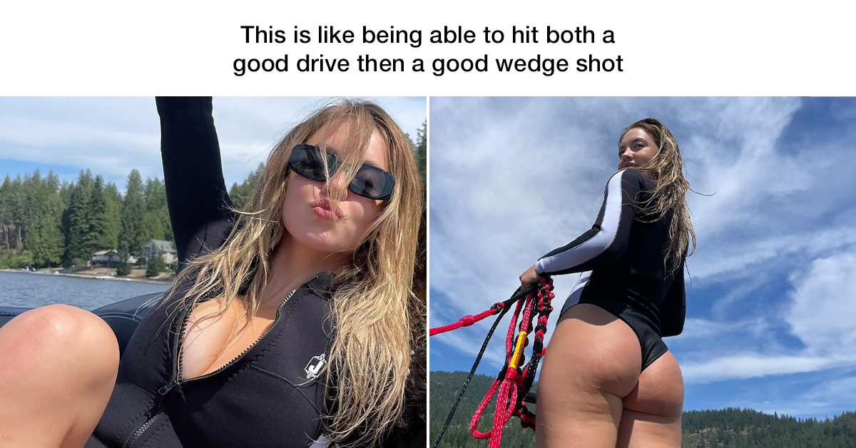 Enjoy a golf memes thirst trap while you watch the Tour Championship (34 Photos)