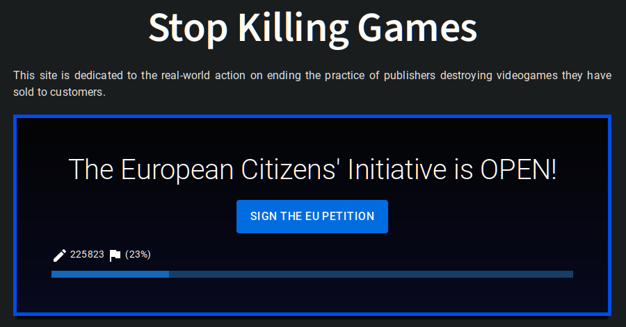 Video Game Preservation – Stop Killing Games!