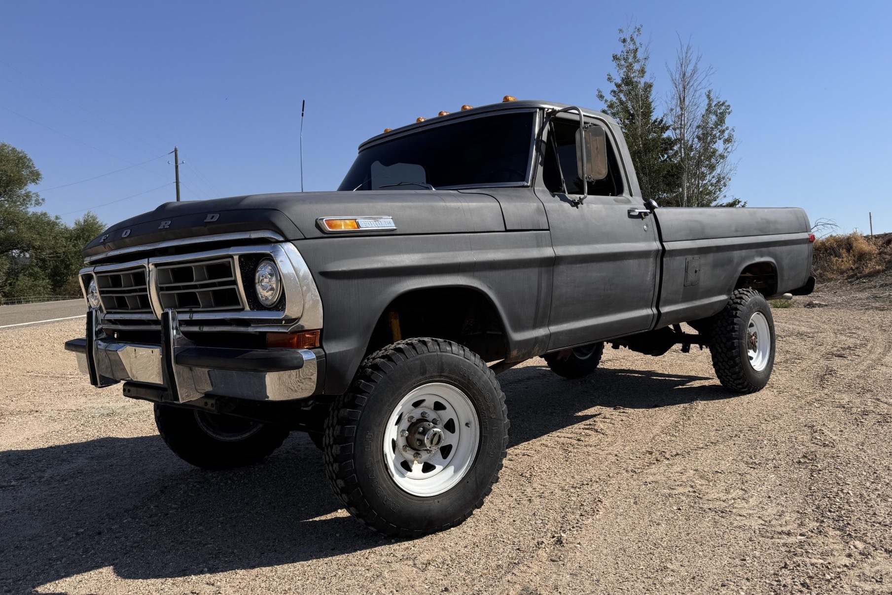 1970 Ford F-250 Custom Highboy 4×4 4-Speed at No Reserve