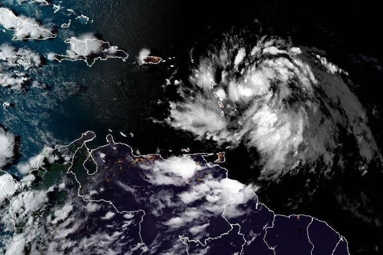 Ernesto forms as fifth named storm of Atlantic hurricane season