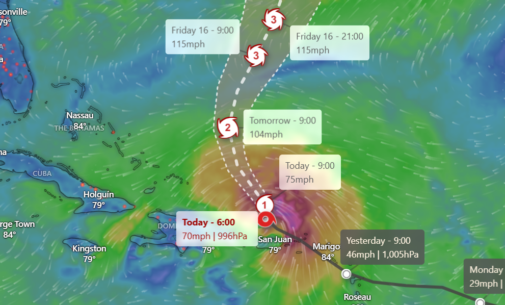 Ernesto Poised to Become Hurricane: Track Its Path