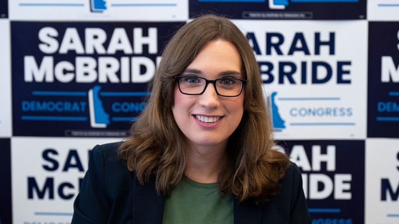 Delaware Democrats back Sarah McBride’s bid to become first openly transgender person in US Congress