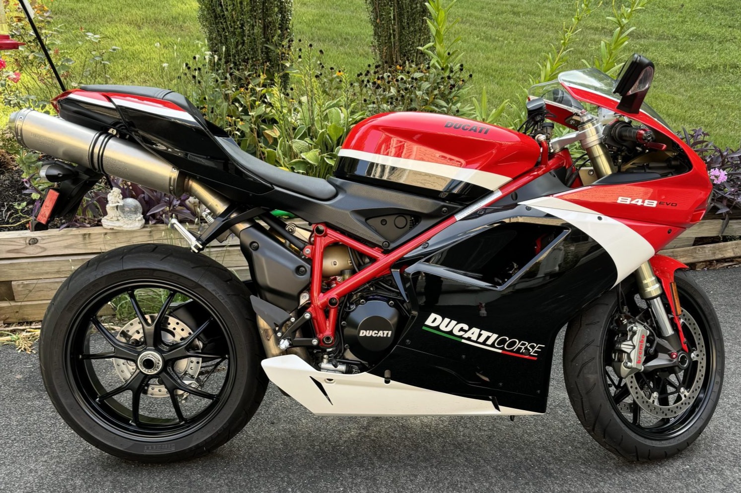 2012 Ducati 848 EVO Corse Special Edition at No Reserve