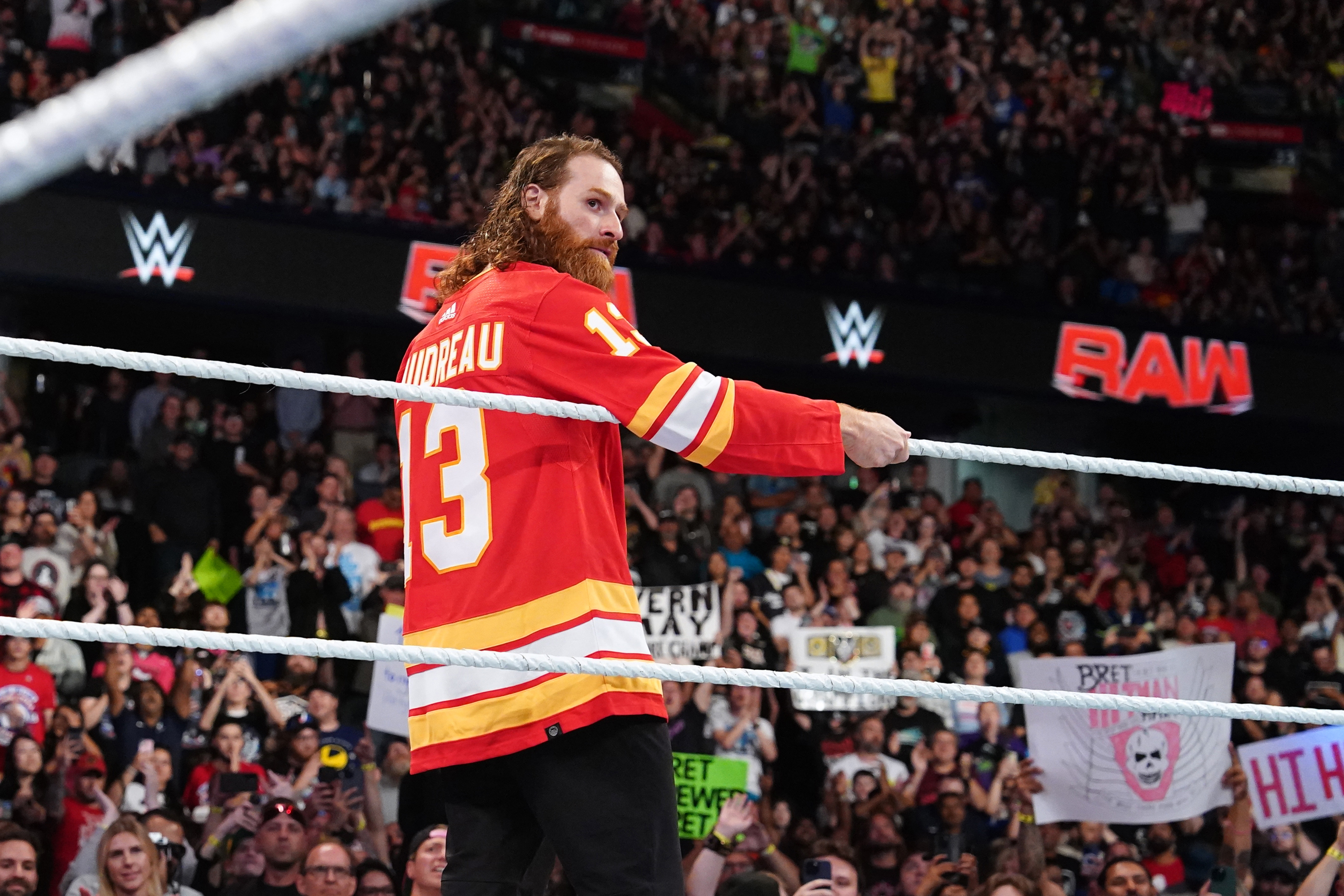 WWE Stars Pay Emotional Tribute To Late NHL Star Johnny Gaudreau