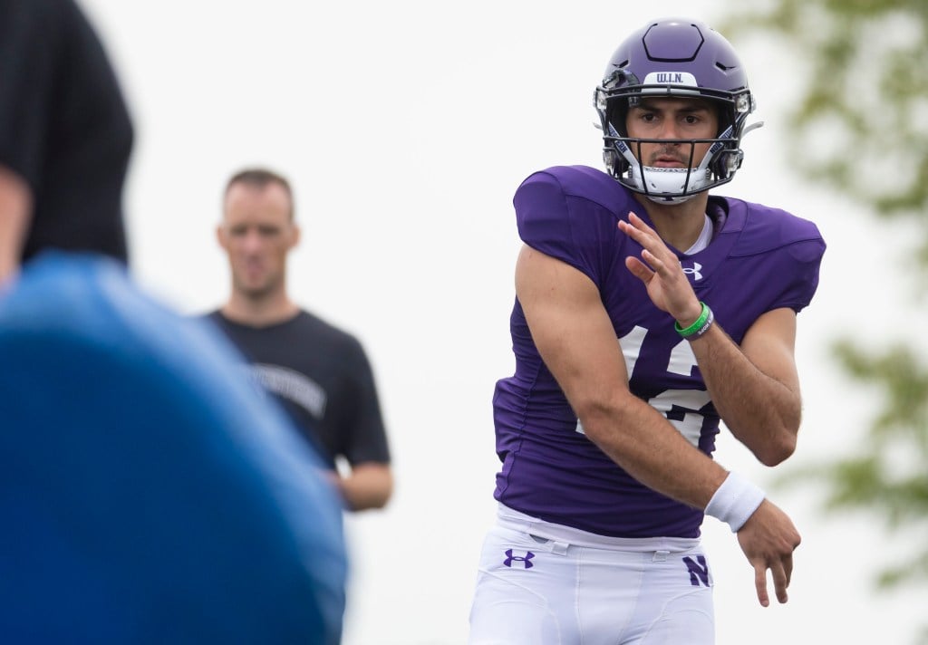 Jack Lausch will start at QB for Northwestern this week after Mike Wright struggled in 1st 2 games