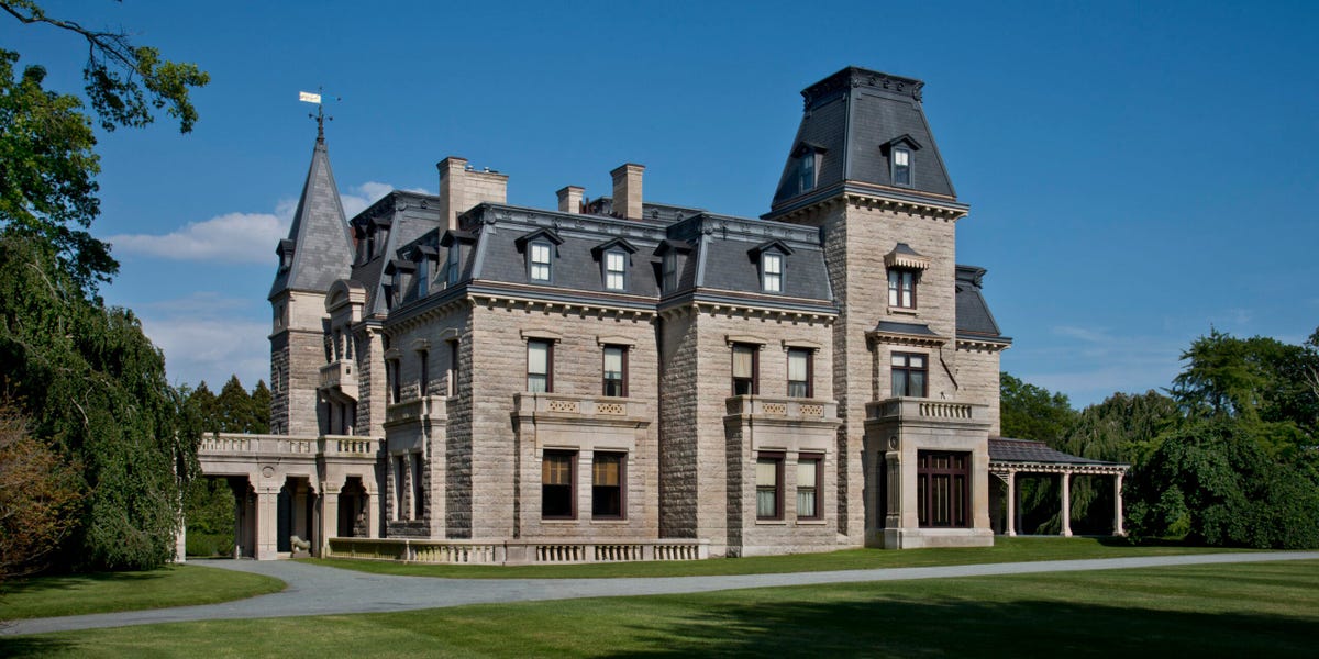 Inside Chateau-sur-Mer, an Italianate-style villa known for its extravagant parties during the Gilded Age