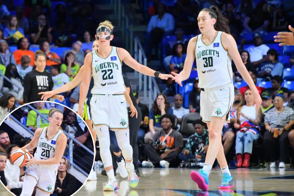 Liberty handle Wings to inch closer to clinching top WNBA playoff spot