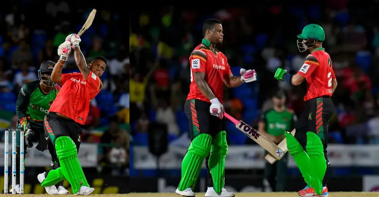 CPL 2024: Shimron Hetmyer, Rahmanullah Gurbaz lead Guyana Amazon Warriors to an emphatic win over St. Kitts and Nevis Patriots