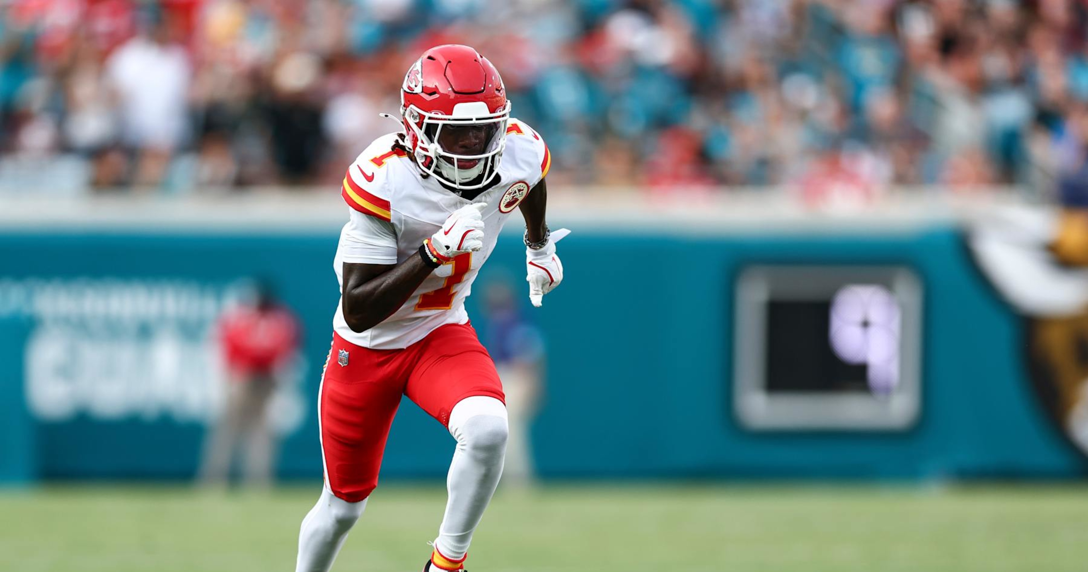 Chiefs' Xavier Worthy's Fantasy Draft Landing Spot, Value After Marquise Brown Injury