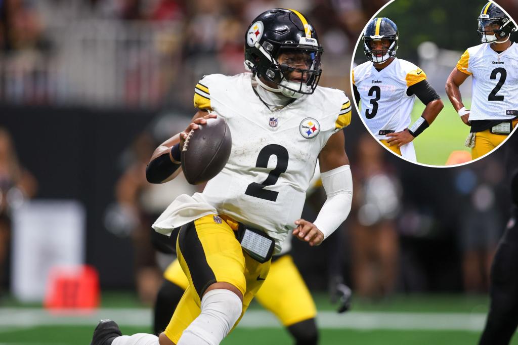 Justin Fields set for another Steelers start amid Russell Wilson injury