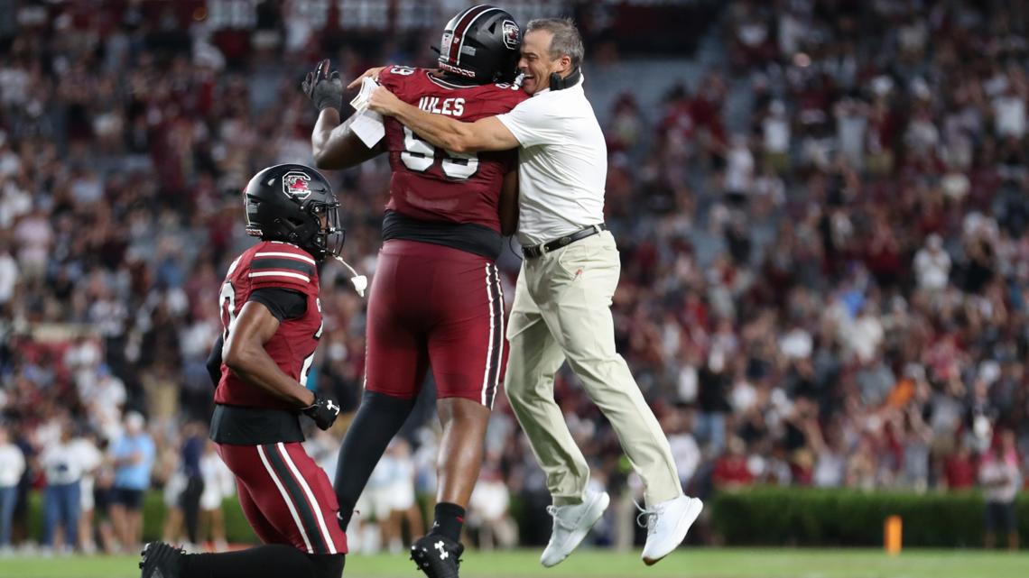 Who's in first? Right now in the SEC, it's South Carolina