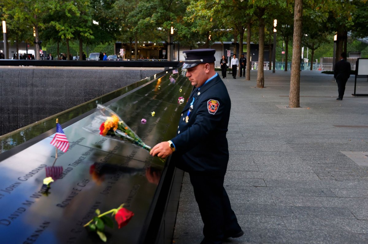 Biden, Harris; Trump, Vance attend 9/11 ceremony in New York